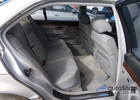 2000 BMW 740Il из США, поврежденный, VIN WBAGH834XYDP14384